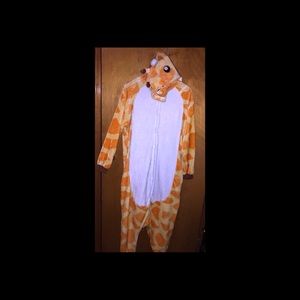 Unisex Adult Giraffe onesie - S